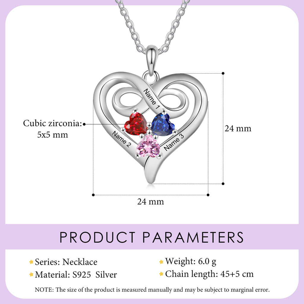 Custom Birthstone Necklace