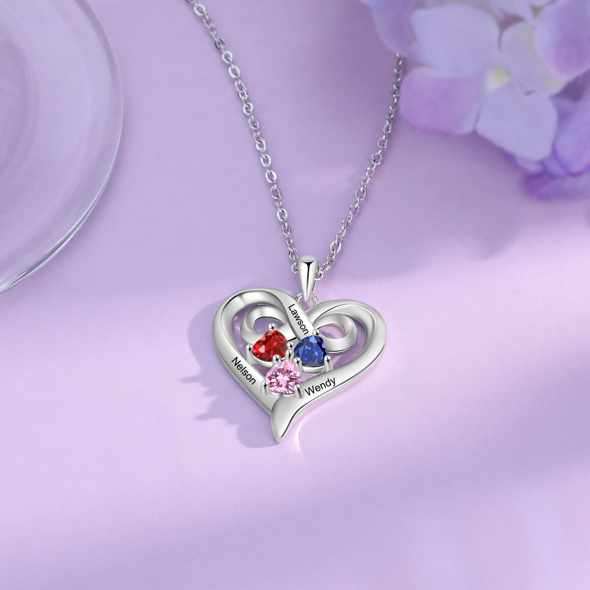 Custom Birthstone Necklace