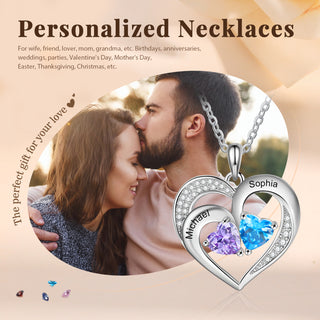 Custom Birthstone Necklace