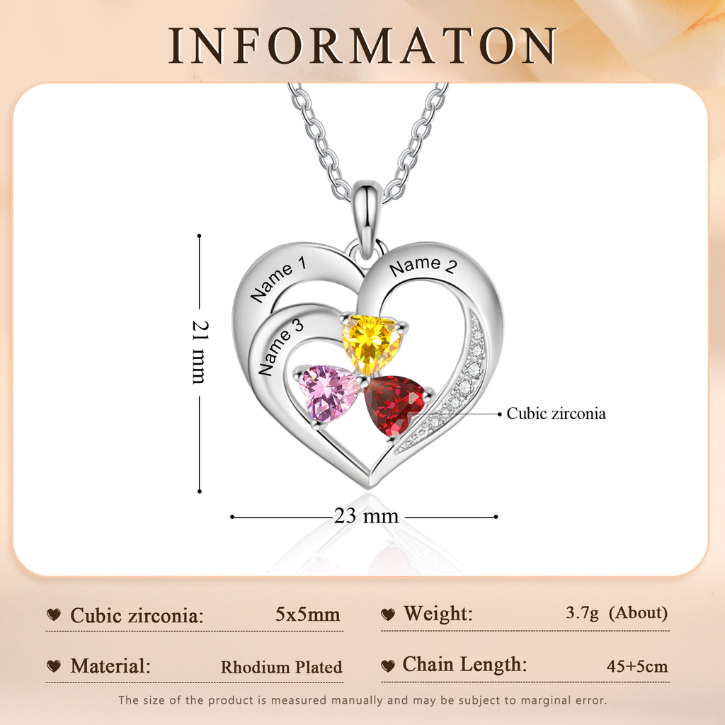 Custom Birthstone Necklace