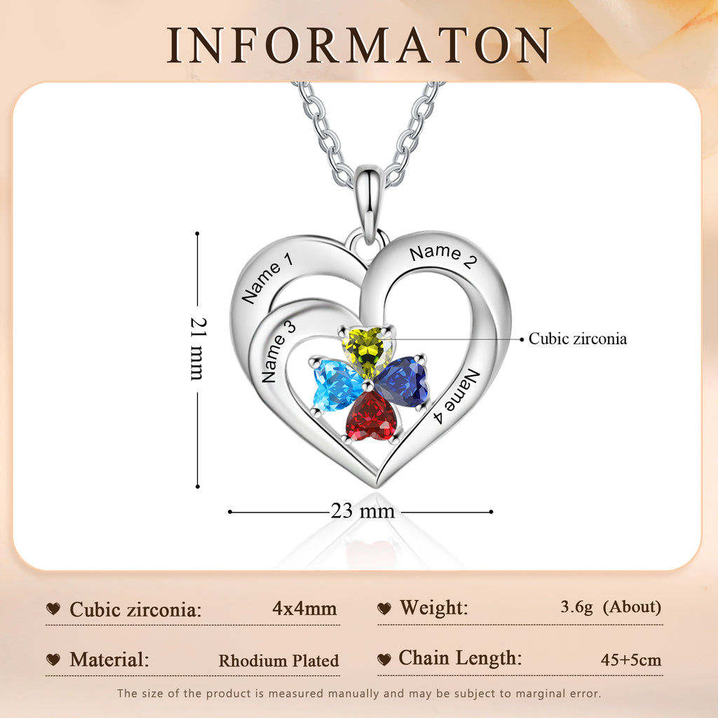 Custom Birthstone Necklace