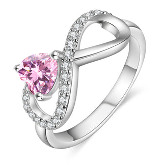 925 Sterling Silver Custom Birtstone Ring