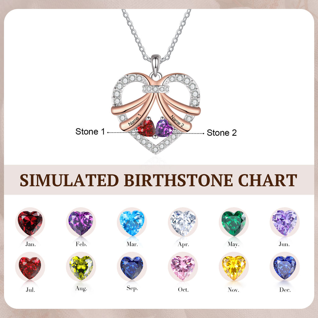 Cooper Custom Birthstone necklace
