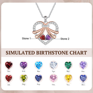 Cooper Custom Birthstone necklace