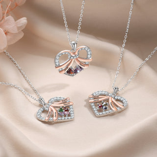 Cooper Custom Birthstone necklace