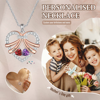 Cooper Custom Birthstone necklace