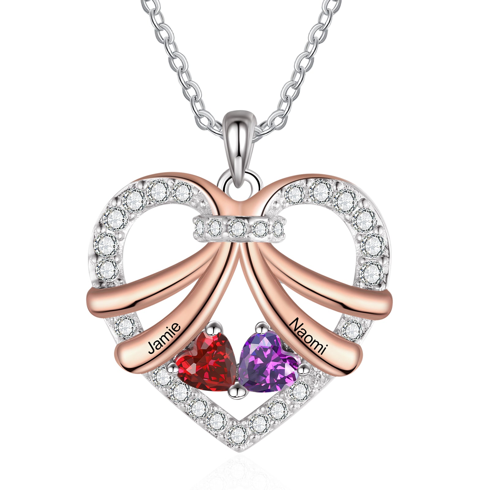 Cooper Custom Birthstone necklace