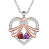 Cooper Custom Birthstone necklace