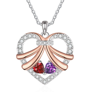 Cooper Custom Birthstone necklace