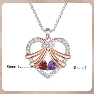 Cooper Custom Birthstone necklace