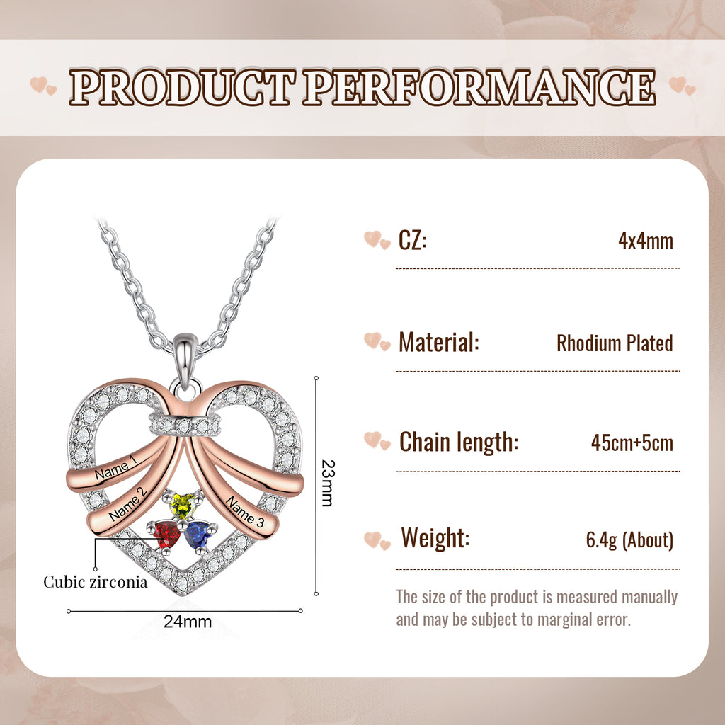 Cooper Custom Birthstone necklace