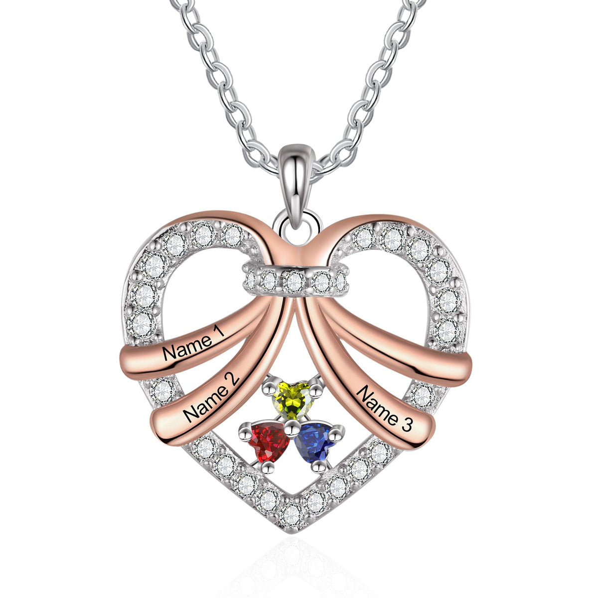 Cooper Custom Birthstone necklace