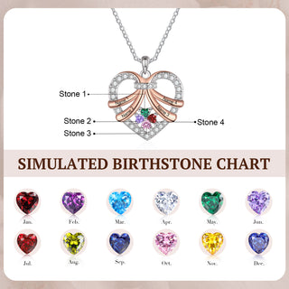 Cooper Custom Birthstone necklace