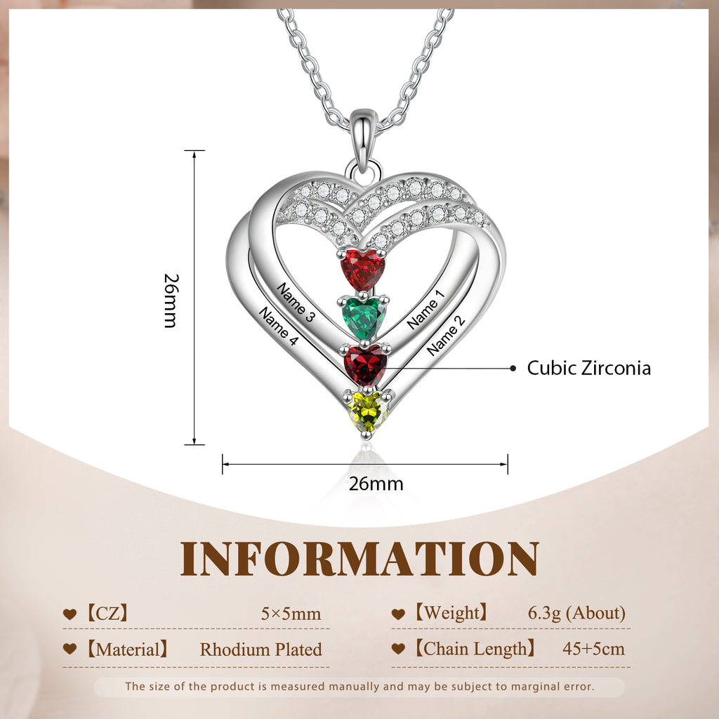 Cooper Custom Birthstone necklace
