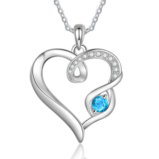 Cooper Custom Birthstone necklace