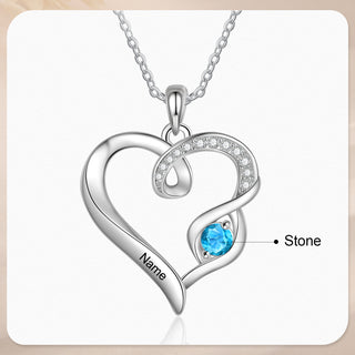 Cooper Custom Birthstone necklace