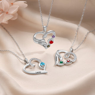 Cooper Custom Birthstone necklace