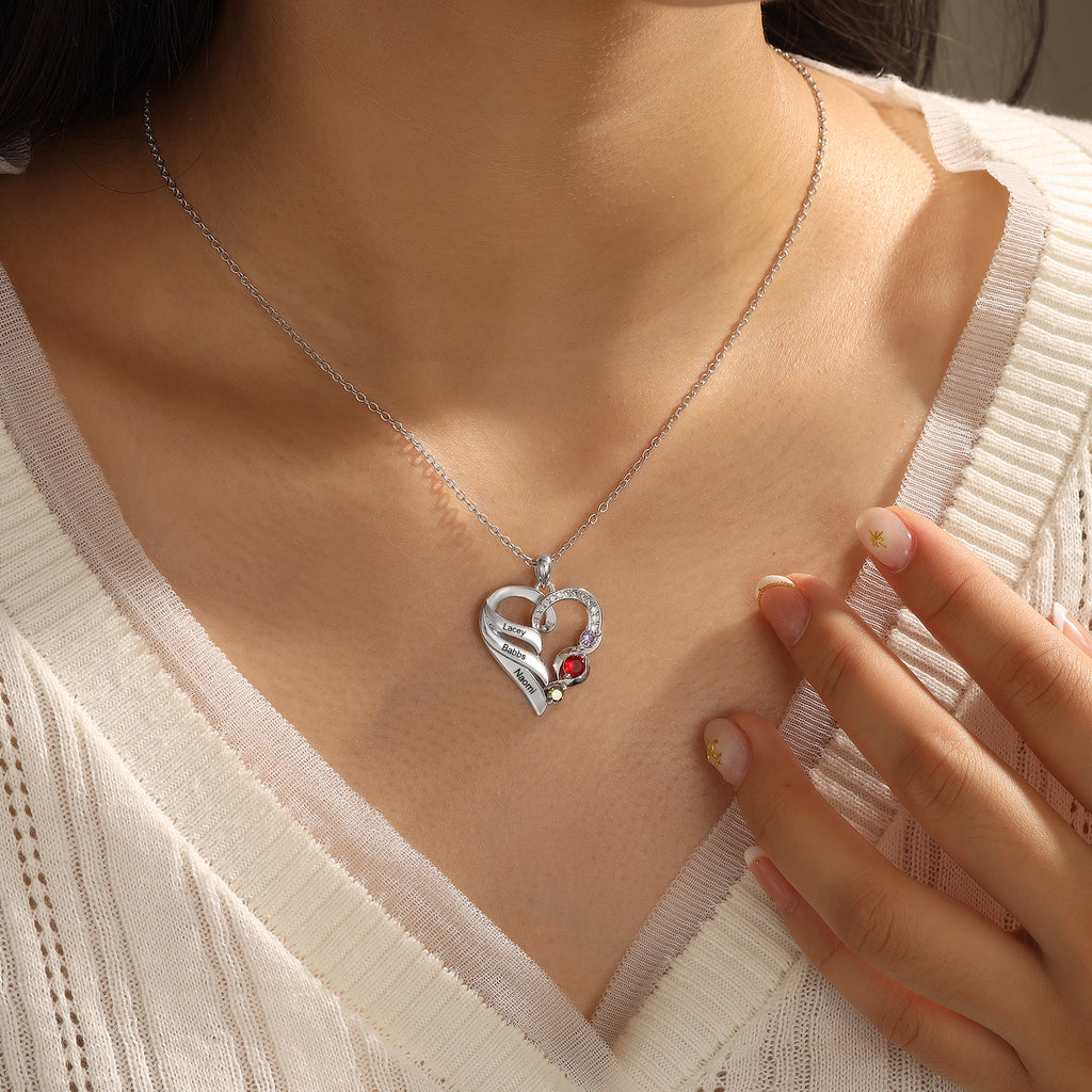 Cooper Custom Birthstone necklace