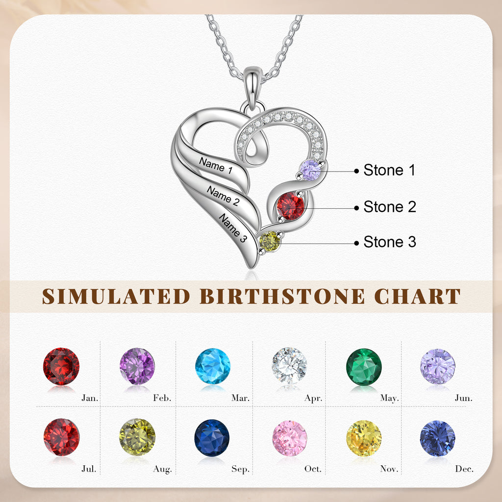 Cooper Custom Birthstone necklace