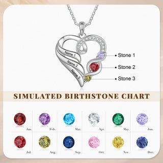 Cooper Custom Birthstone necklace