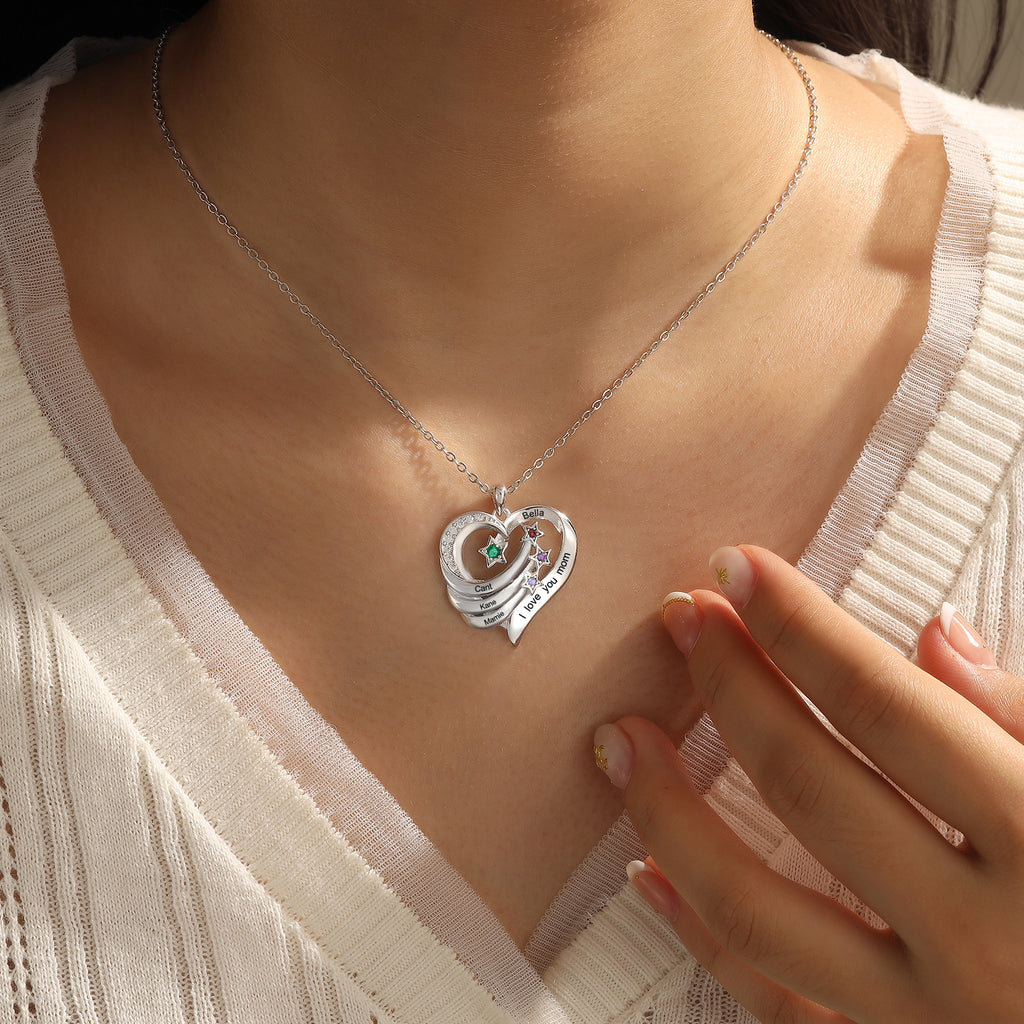 Cooper Custom Birthstone necklace