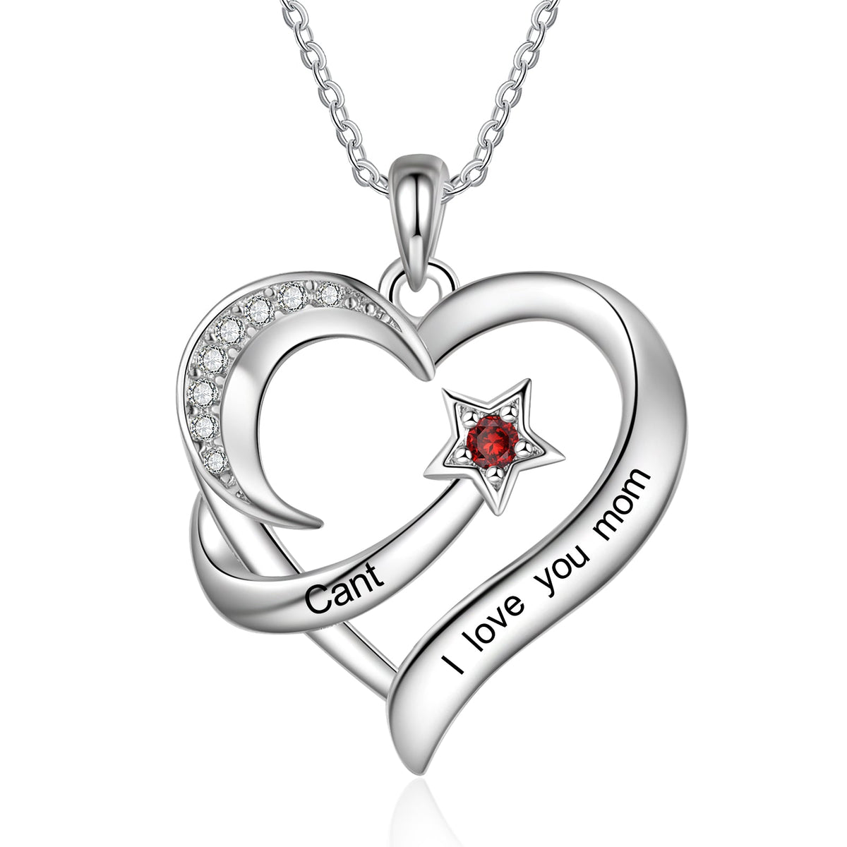Cooper Custom Birthstone necklace
