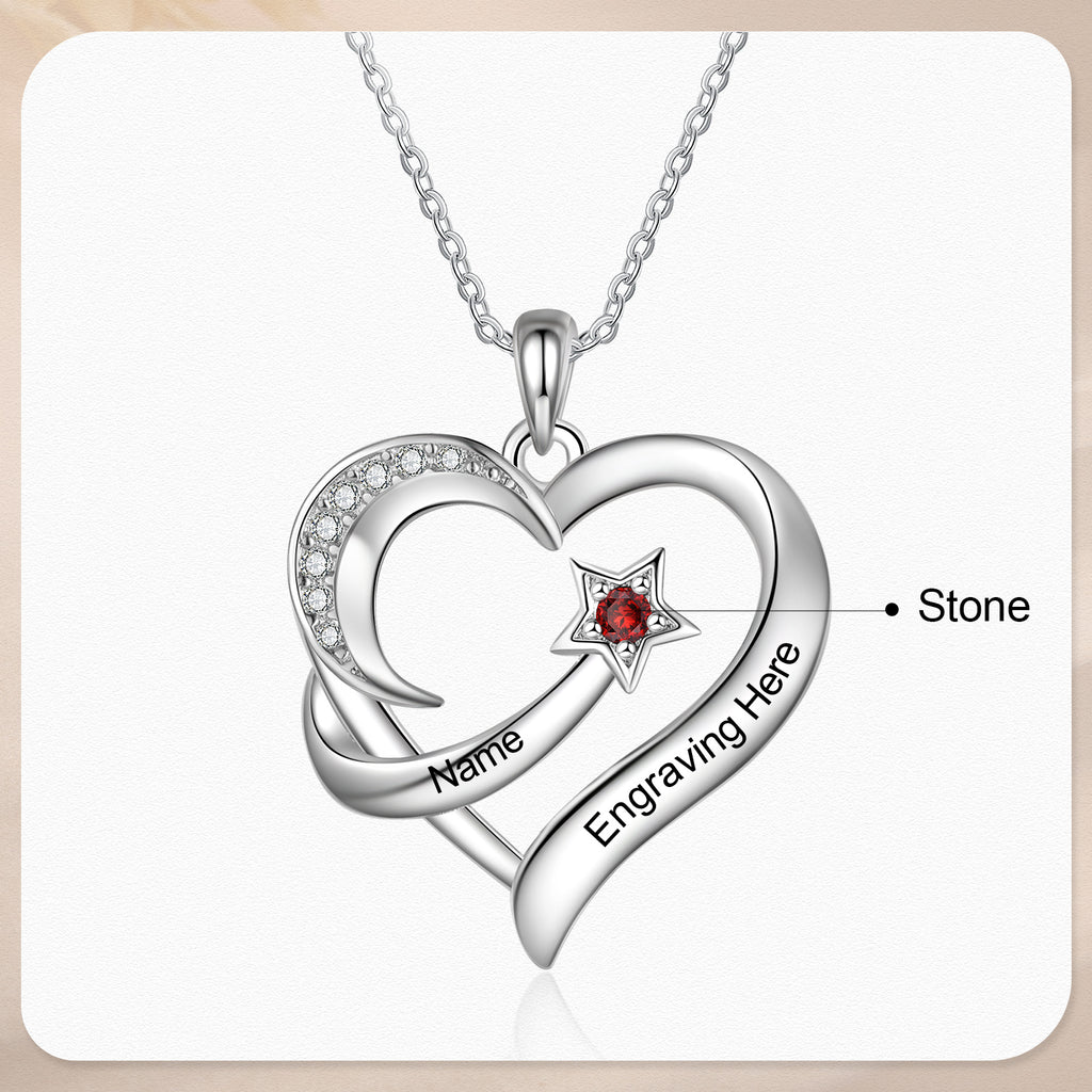 Cooper Custom Birthstone necklace