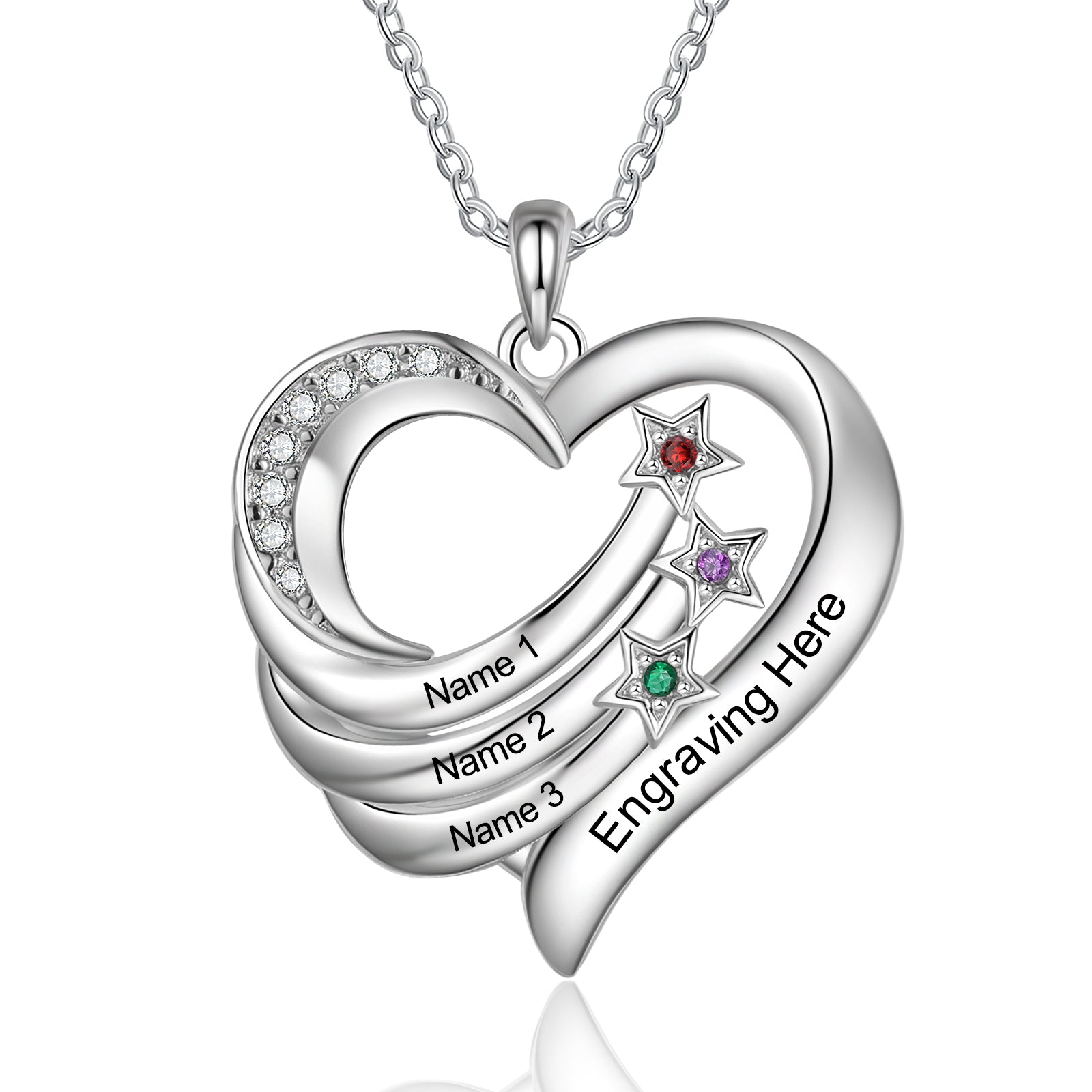 Cooper Custom Birthstone necklace