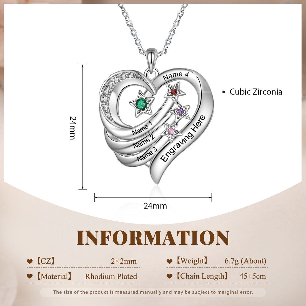 Cooper Custom Birthstone necklace