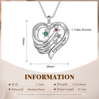 Cooper Custom Birthstone necklace