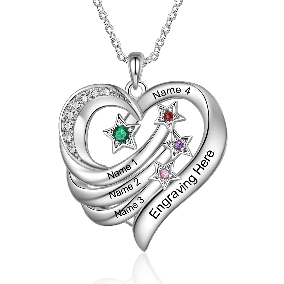 Cooper Custom Birthstone necklace