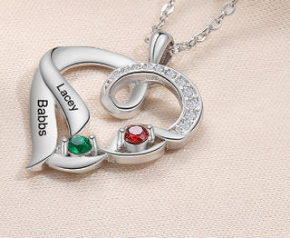 Cooper Custom Birthstone necklace