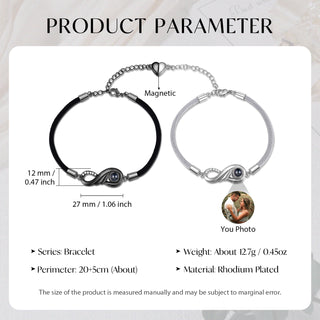 Custom Photo Projection Bracelet