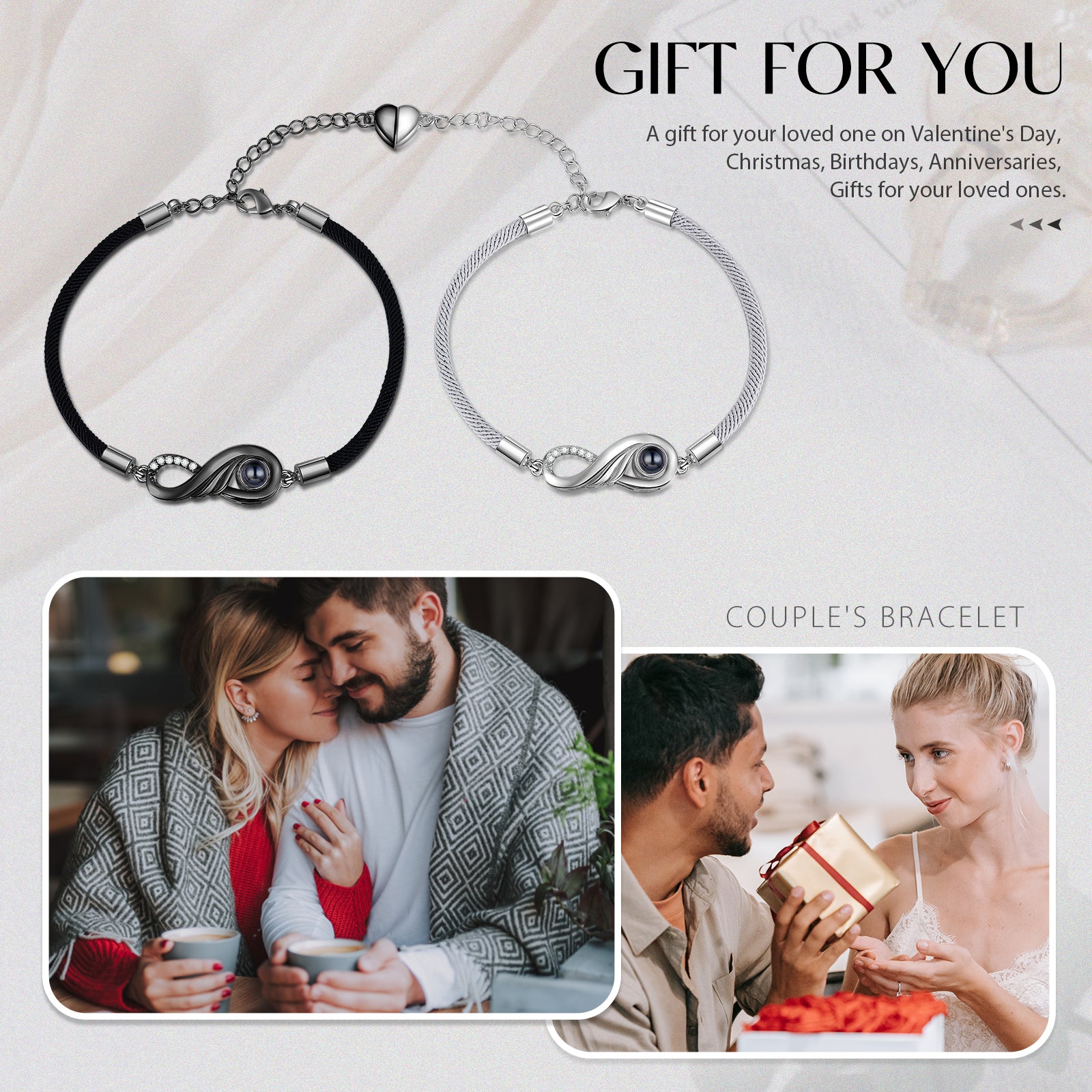 Custom Photo Projection Bracelet
