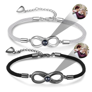 Custom Photo Couple Projection Bracelet