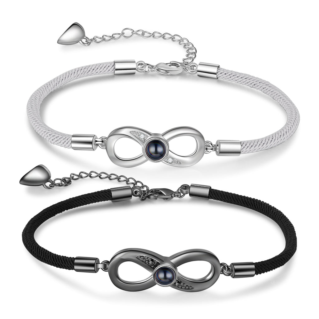 Custom Photo Couple Projection Bracelet