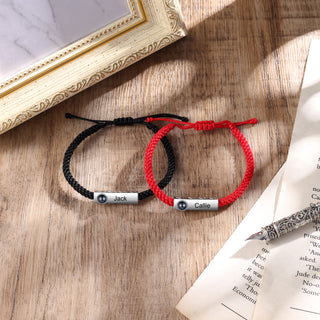 Custom Photo Couple Projection Bracelet