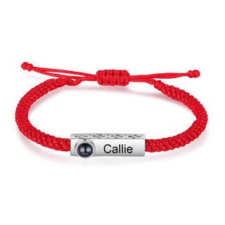 Custom Photo Couple Projection Bracelet