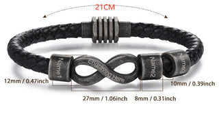 Custom Retro Octagonal Bracelet