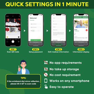 Custom Code Medical Bracelet