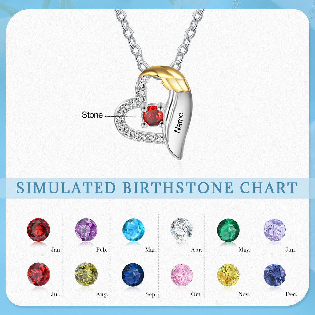 Custom Birthstone Necklace
