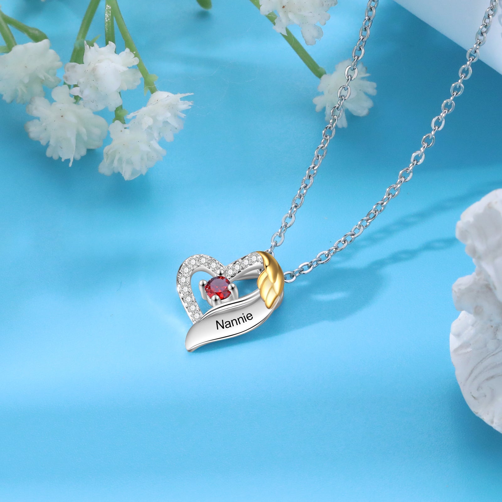 Custom Birthstone Necklace