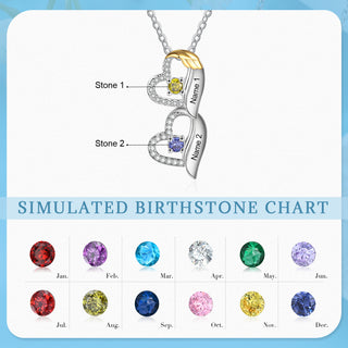 Custom Birthstone Necklace