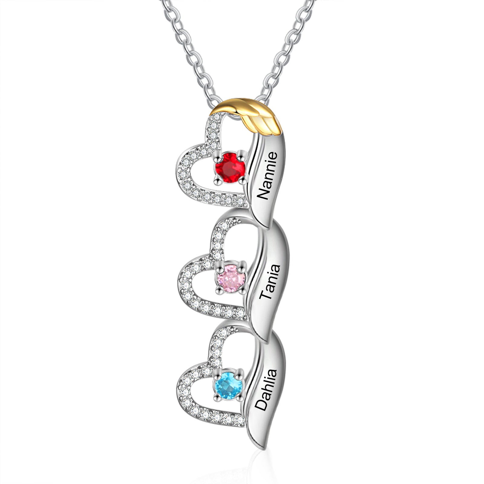 Custom Birthstone Necklace