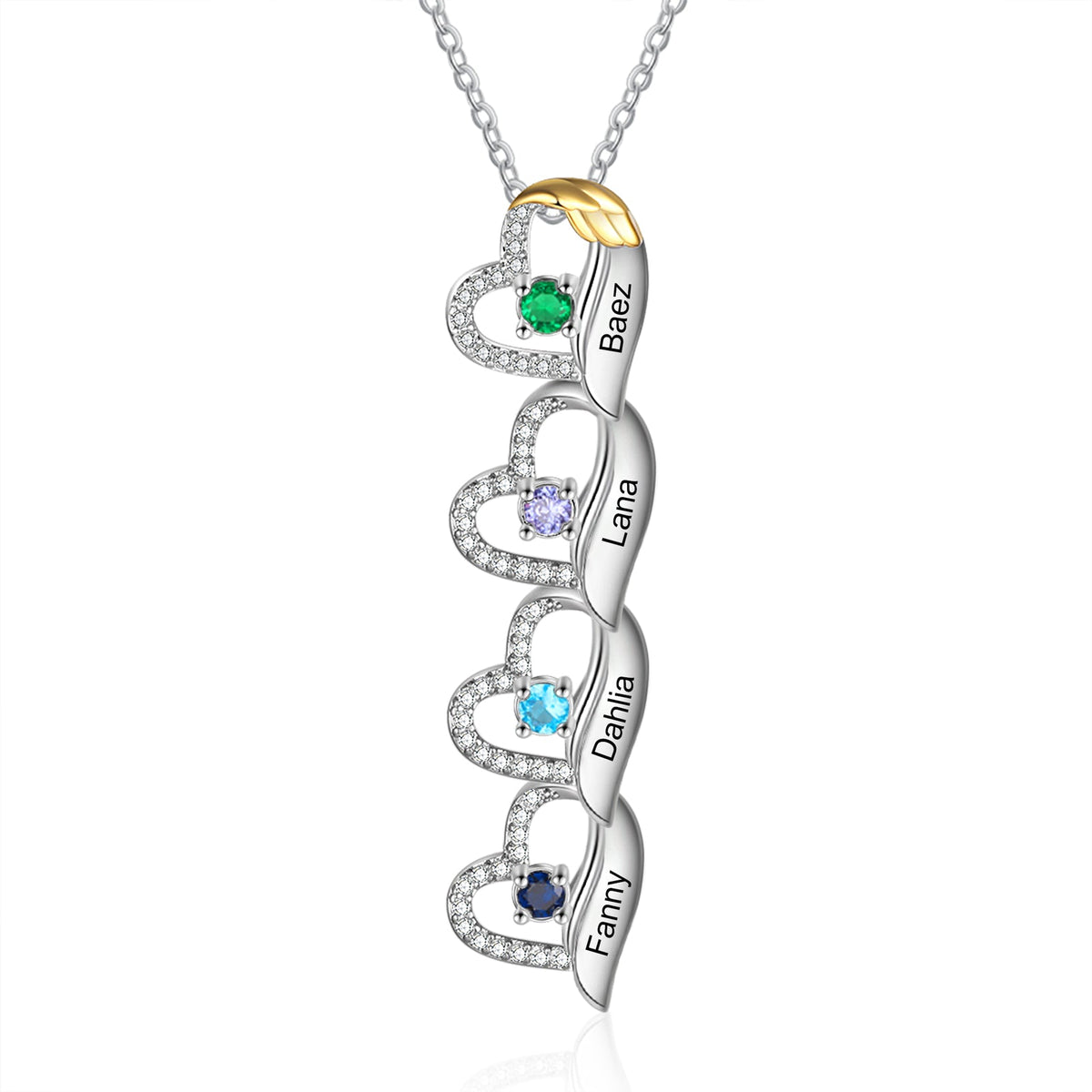 Custom Birthstone Necklace