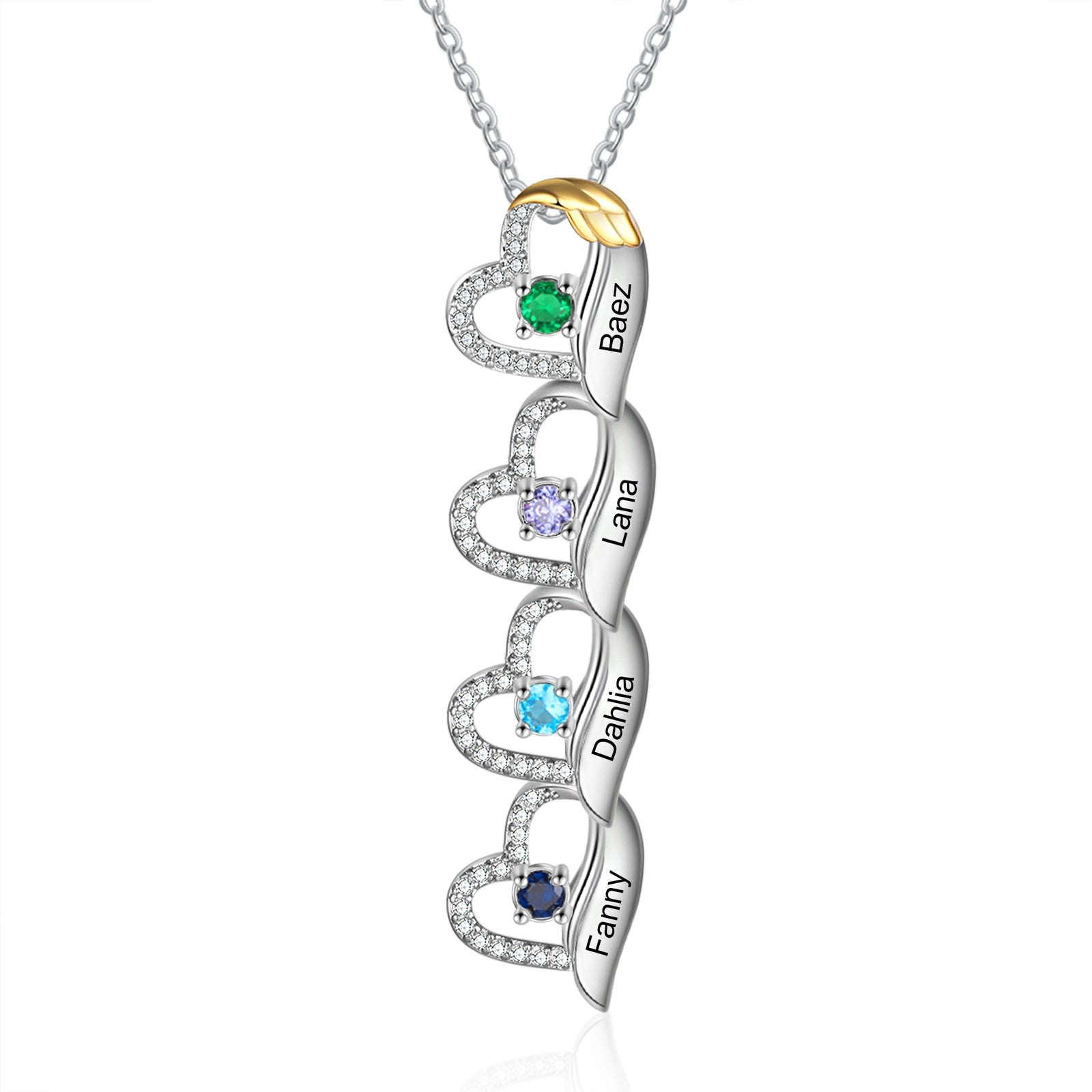 Custom Birthstone Necklace