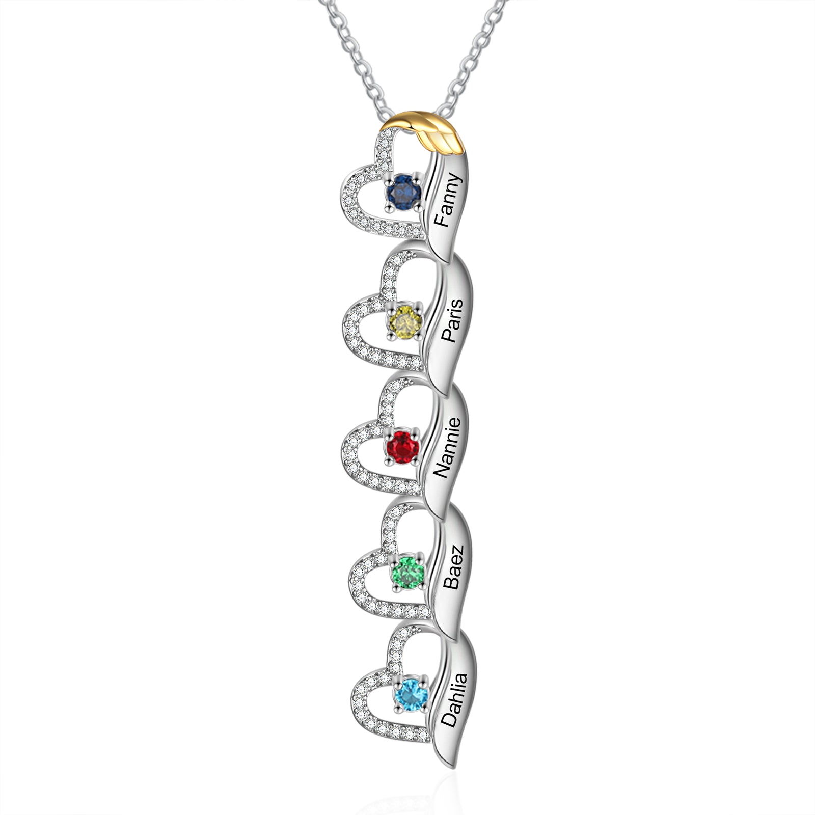 Custom Birthstone Necklace