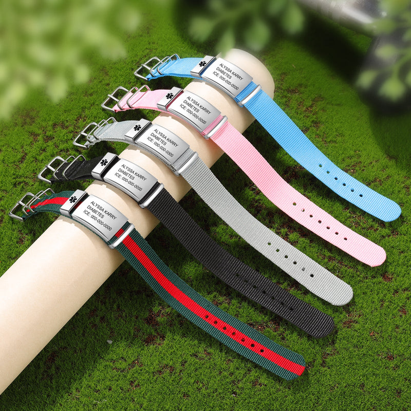 Custom Text Medical Bracelet