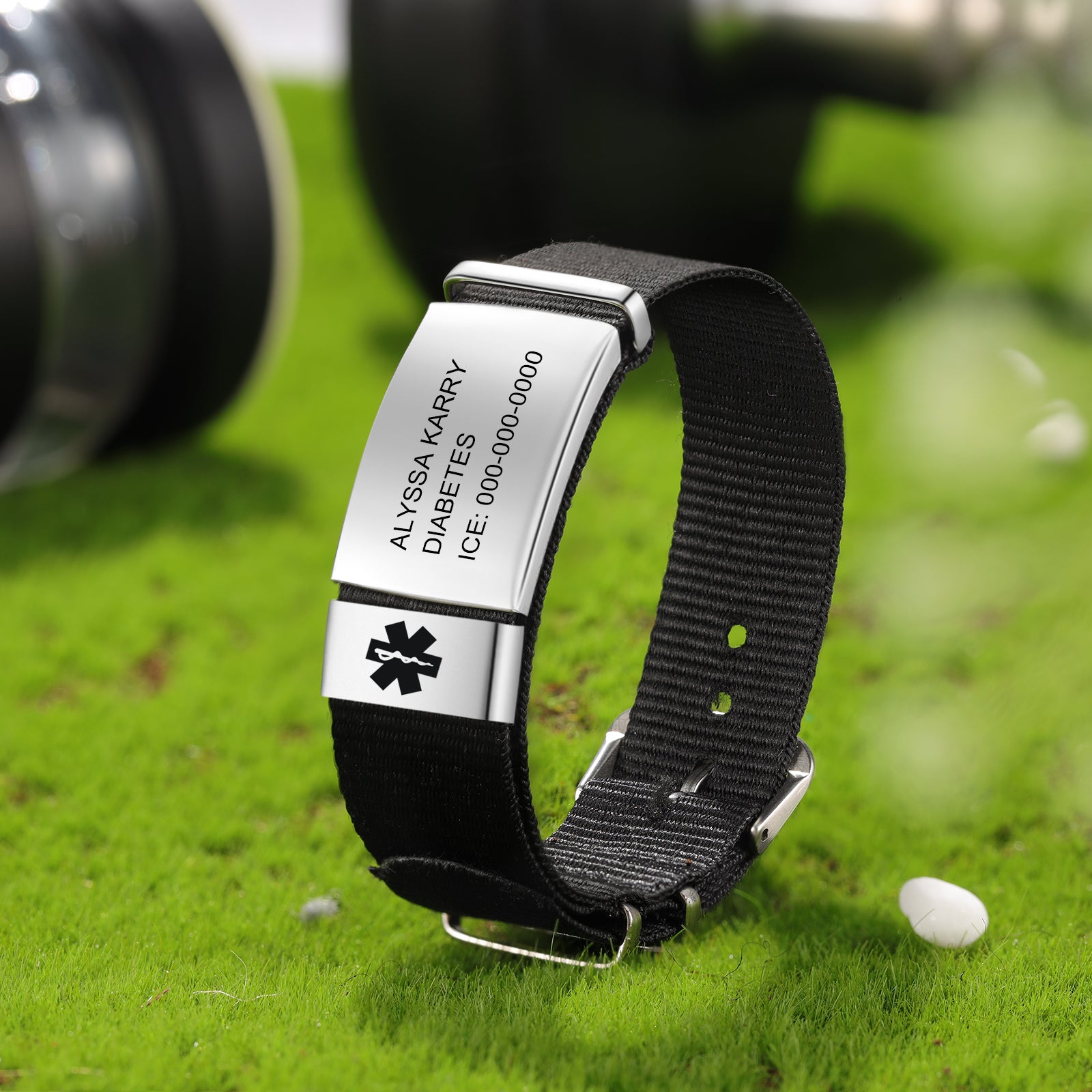 Custom Text Medical Bracelet