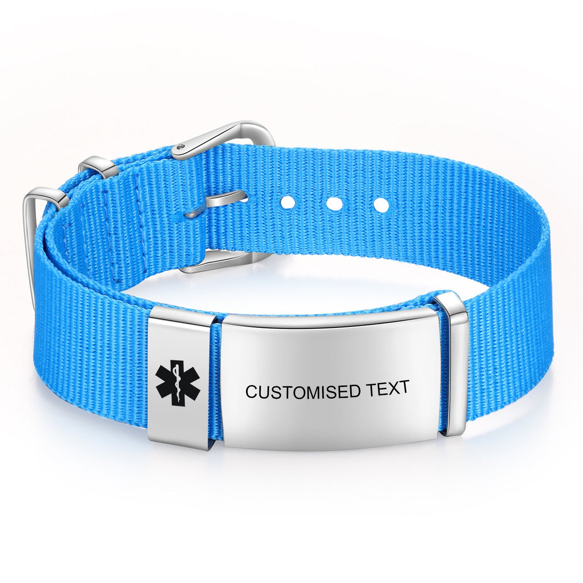 Custom Text Medical Bracelet